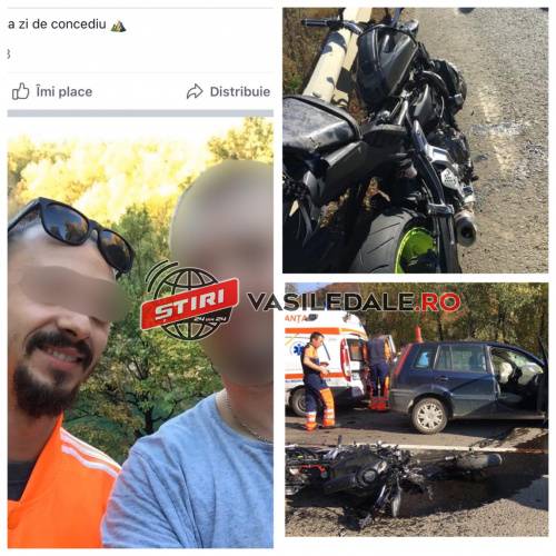 CUTREMURĂTOR – FOTO/VIDEO EXCLUSIV: Accident mortal pe drumul spre Cavnic. Motociclist, autoturism și ambulanță implicate