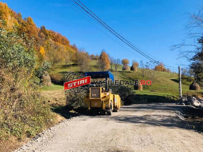 LUCRĂRI ÎN BÂRSANA: DJ 185 Valea Muntelui va fi extins și modernizat (FOTO)