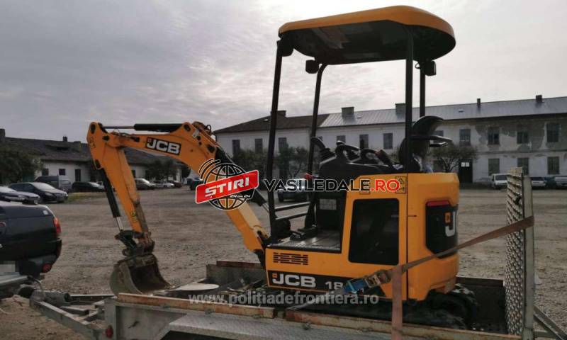 BUDEŞTI: Utilaje de peste 200.000 lei furate din Italia, descoperite de polițiștii de frontieră. Tată şi fiu, cercetaţi