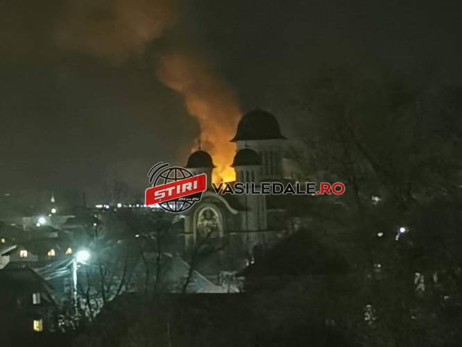 FOTO / VIDEO EXCLUSIV: Incendiu violent în Târgu Lăpuş (ACTUALIZARE)
