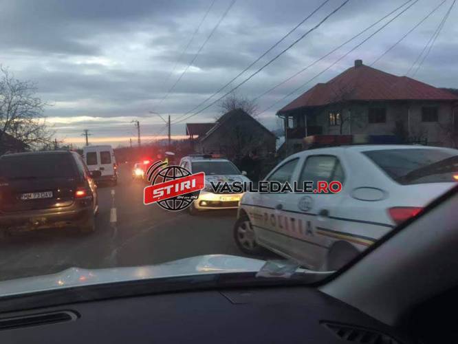 ACCIDENT RUTIER LA ŞURDEŞTI: Între Baia Sprie şi Cavnic se circulă pe un singur sens (FOTO)