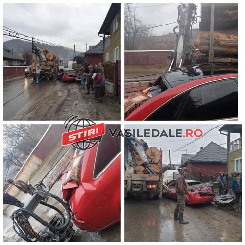 NE VINDEM SUFLETUL: Un peridoc plin cu bușteni a făcut prăpăd la Săcel (GALERIE FOTO)