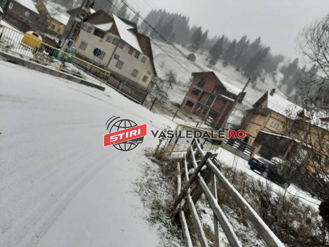 DRUMARI AMENDAȚI: Două sancțiuni aplicate pe DN 18 în prima zi de iarnă adevărată în Maramureș