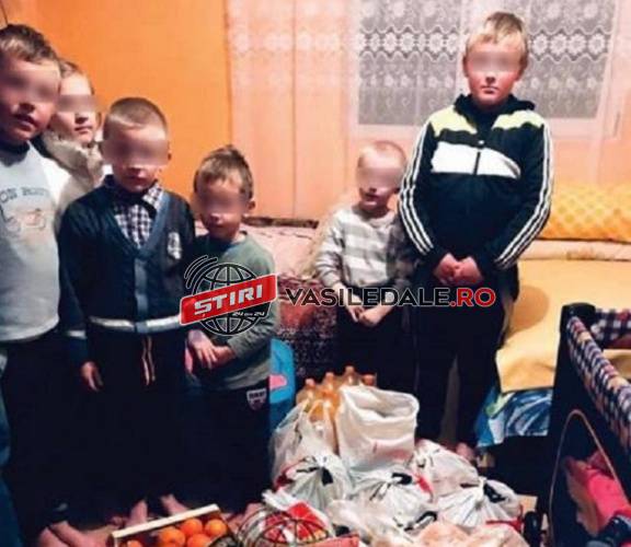 EXCLUSIV: Opt copii orfani din Bârsana mulțumesc oamenilor de bine (FOTO)