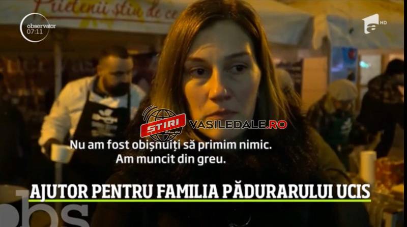 ,,AJUTĂ ŞI VEI FI AJUTAT!”: Strângere de fonduri pentru soţia şi cei trei copii ai pădurarului Liviu Pop, asasinat de hoţii de lemne