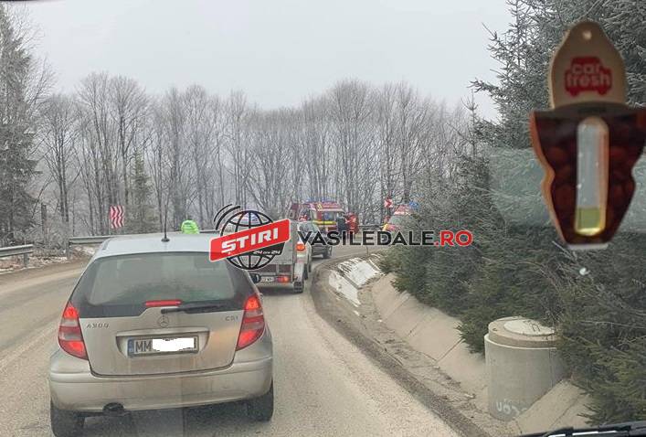 ACTUALIZARE: Cinci victime, printre care 2 copii. Accident rutier între Cavnic şi Budeşti (FOTO)