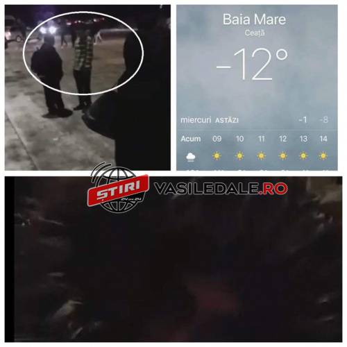 EXCLUSIV: Un tânăr din Maramureș a înfruntat gerul năprasnic ”ca-n plină vară” (FOTO/VIDEO)