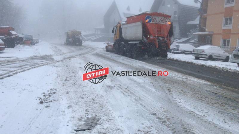 VESTE BUNĂ: Pasul Gutâi nu este blocat, se circulă în condiții de iarnă (FOTO)