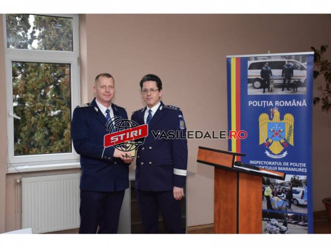 POLIȚIA MARAMUREȘ: Poliţistul anului 2019 este agent şef Nichita Sorin-Alexandru, şeful Postului de Poliţie Comunal Asuaju de Sus. A prins un criminal deși era în concediu