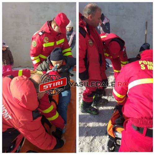 ULTIMĂ ORĂ: Turist rănit pe pârtia de schi de la Borșa. Intervin salvamontiștii și echipajul SMURD (FOTO)