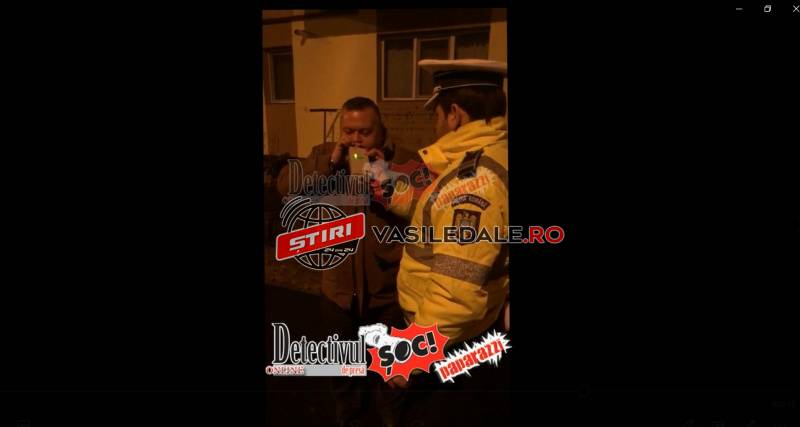 VIDEO: Comisarul Nagy, la plimbare cu maşina pe contrasens…, beat la volan