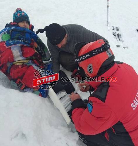 ACCIDENT PE PÂRTIA PRISLOP DIN BORȘA: Un schior și-a fracturat ambele picioare. Alți cinci au ajuns la spital din Cavnic și Șuior (galerie foto)