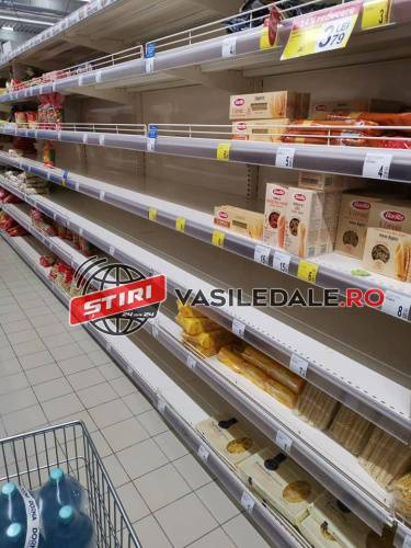 Restricții la cumpărarea de alimente și produse de igienă (FOTO, VIDEO)