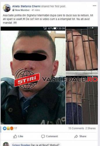 INCIDENT GRAV LA SIGHET / ACTUALIZARE: Polițiștii sunt acuzați că au bătut un tânăr și l-au dus la nebuni. Arestat preventiv
