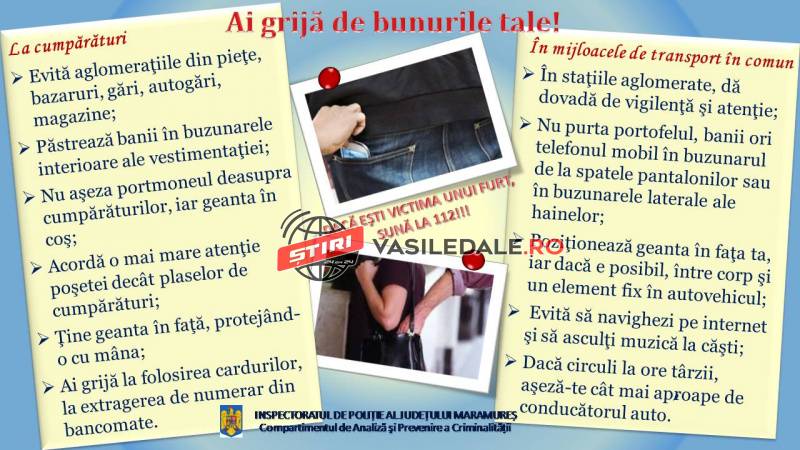 BUNURILE TARE SUNT PREŢIOASE: Ia-ţi măsurile necesare pentru ca ceea ce îţi aparţine să nu ajungă în posesia altuia