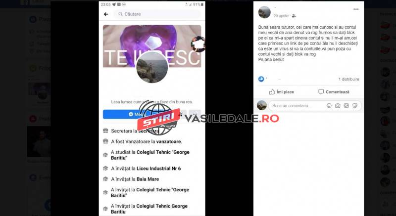 EXCLUSIV: Mai multe femei din Baia Mare au rămas fără conturile de facebook. Un bărbat le șantajează și le cere bani