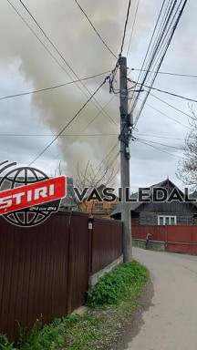 VIDEO/ GALERIE FOTO: Incendiu la o casă din Vişeu de Jos