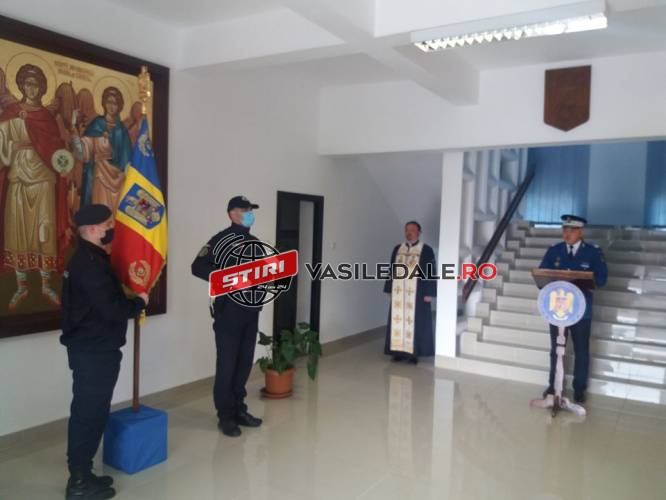 IJJ Maramureş: 21 elevi jandarmi aflaţi în stagiu de practică au depus jurământul militar