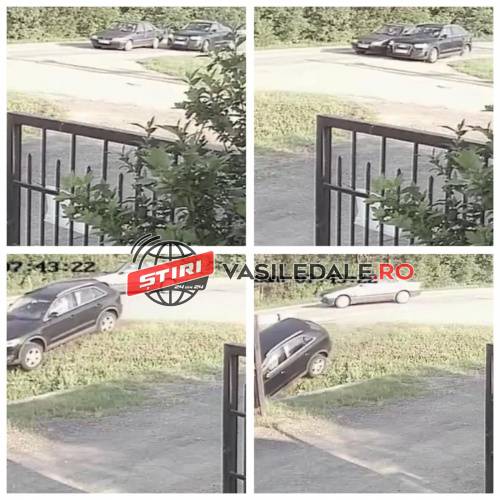 VIDEO CAMERĂ SUPRAVEGHERE / ACTUALIZARE: Un şofer a ajuns cu maşina în şanţ pe DN 1C