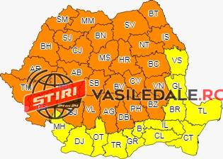 VREME SEVERĂ: Cod portocaliu urmat de Cod galben în Maramureş