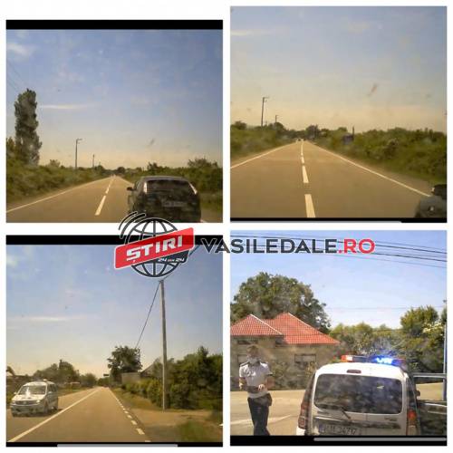 ABUZ AL POLIȚIEI RUTIERE / ACTUALIZARE: Un om de afaceri din Iași a rămas fără permis după o depășire ”neregulamentară” la Satulung (VIDEO)