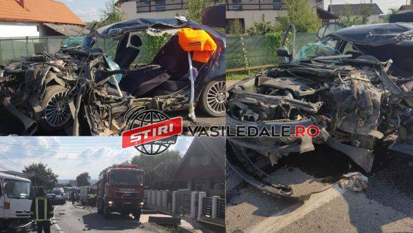 GALERIE FOTO: Accident deosebit de grav în Sălaj. Implicat un şofer din Maramureş, nevinovat, dar… beat (ACTUALIZARE)