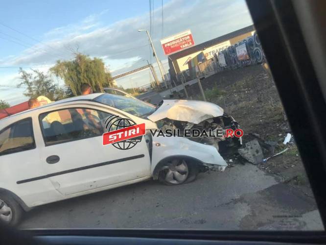 FOTO: Accident rutier pe strada Fabricii din Baia Mare