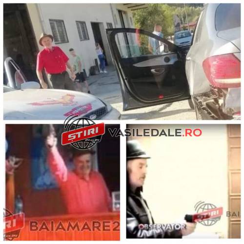 EXCLUSIV FOTO/VIDEO: Băut la volan, RAMBO HAIDUCUL din Borșa a provocat un accident rutier