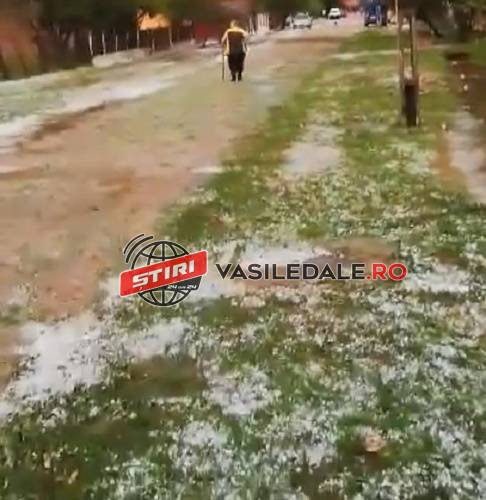 VIDEO EXCLUSIV / COD ROŞU – IARNĂ ÎN MARAMUREŞ ŞI SATU MARE: Grindina şi vântul au făcut prăpăd