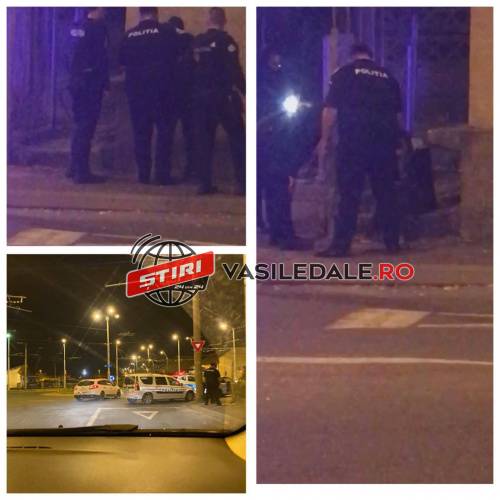 FOTO/VIDEO EXCLUSIV: Șofer abia ținut în picioare de 4 polițiști în Baia Mare. Polițiștii au adus câine antidrog