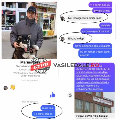 EXCLUSIV FOTO: L-AU OMORÂT – Asistentul medical din Vișeu de Sus a murit răpus de COVID. ”E haos la DSP”, spunea în ultima discuție cu presa. Va plăti cineva?