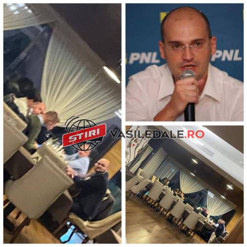 (FOTO) / ACTUALIZARE – INTERZIS, DAR NU ȘI PENTRU EI: Candidații PNL la Parlamentul României în restaurant la Vișeu de Sus. Unul ar fi fost depistat pozitiv și ar trebui să fie în izolare!