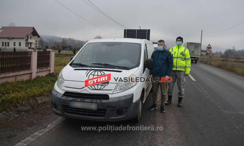 FOTO: URMĂRIT ÎN TRAFIC – Maramureşean implicat în contrabandă cu ţigări