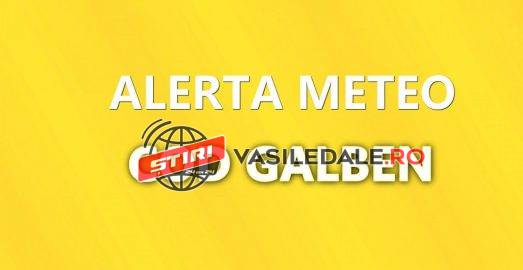 ATENȚIONARE METEOROLOGICĂ: COD GALBEN de ploi şi grindină în Maramureş în următoarele zile
