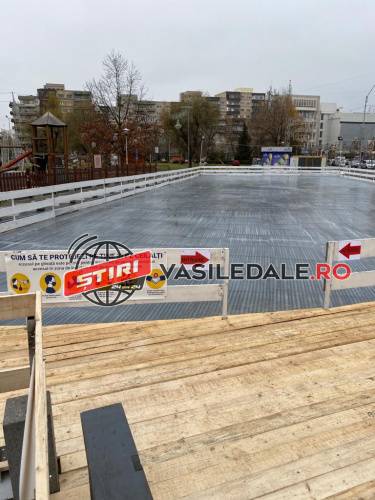 BAIA MARE: Patinoarul se va deschide în această seară la ora 18.00, iar intrarea, pentru astăzi, este gratuită