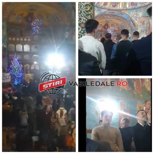 VIDEO EXCLUSIV – BULUCEALĂ ÎN BISERICĂ FĂRĂ DISTANȚARE ȘI FĂRĂ MASCĂ DE PROTECȚIE – 30.000 de etnici ucraineni sărbătoresc Crăciunul pe Rit Vechi