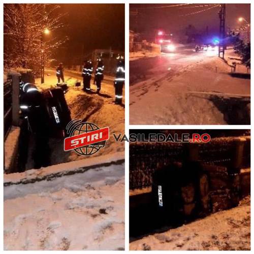 VIDEO, GALERIE FOTO: Pericol de explozie pe strada Victoriei. Ţeavă de gaz ruptă de o maşină. Derdeluș pe străzile din Baia Mare (actualizare)