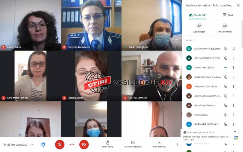 ISJ Maramureș: Logopedie, metode de consiliere – toate adaptate cerințele impuse de învățământ on-line (foto)
