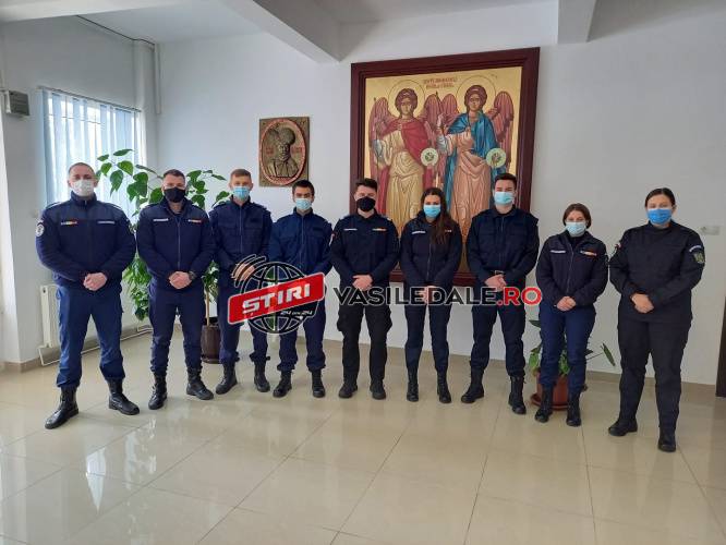 PRACTICĂ: Studenţi în practică la Jandarmeria Maramureş