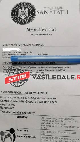 OPINIE: Reacţia unui profesor de sport din Baia Mare, vaccinat cu AstraZeneca, la încercarea Guvernului de a ascunde faptul că lotul “problemă” este şi în România