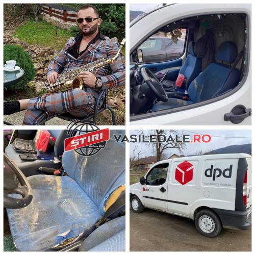 GALERIE FOTO EXCLUSIV / ACTUALIZARE: Scandal monstru cu urmăriri în trafic, agresiuni și un vehicul distrus. Protagoniștii ”filmului”: un lăutar și un curier