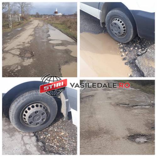 VIDEO – CRATERELE DE PE MARTE AU AJUNS PE PĂMÂNT, ÎN MARAMUREȘ: Drumul comunal Satulung – Finteușu Mic – Arieșul de Pădure – Coltău un adevărat dezastru