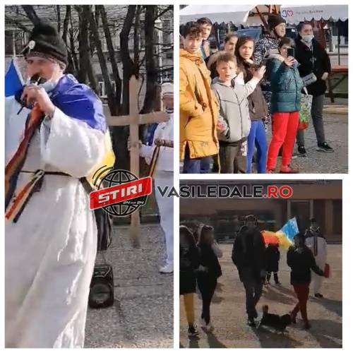 VIDEO: 20 de băimăreni au protestat împotriva restricțiilor impuse de COVID-19