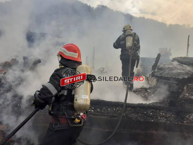 VIŞEU DE SUS: Persoană carbonizată în urma unui incendiu izbucnit la o anexă gospodărească