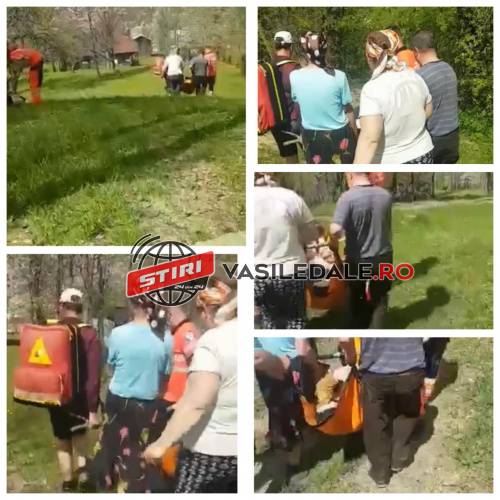 VIDEO EXCLUSIV REPEDEA: Misiune de salvare dificilă pentru Ambulanța Maramureș din cauza lipsei unui drum de acces. Localnicii sunt revoltați