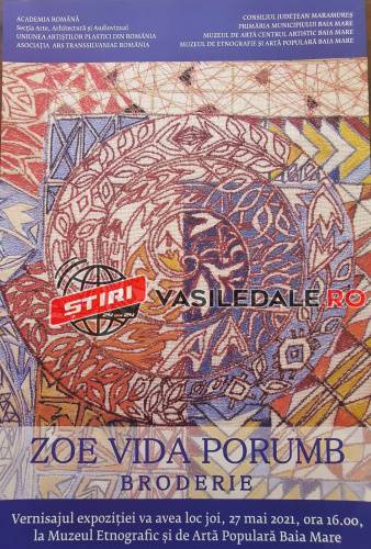 BRODERIE PE PÂNZĂ ȘI PE PORTATIV: Vernisaj pe esplanada Muzeului Județean de Etnografie