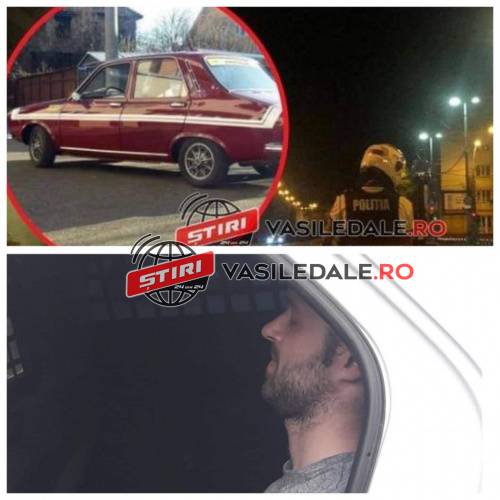 FOTO EXCLUSIV – BAIA MARE: Reținut de Poliție după ce a furat o Dacia 1300 și s-a plimbat cu ea prin oraș