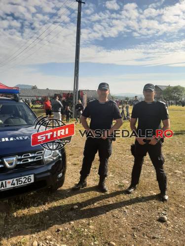 RUSALII: Jandarmii maramureșeni asigură ordinea publică în perioada minivacanței