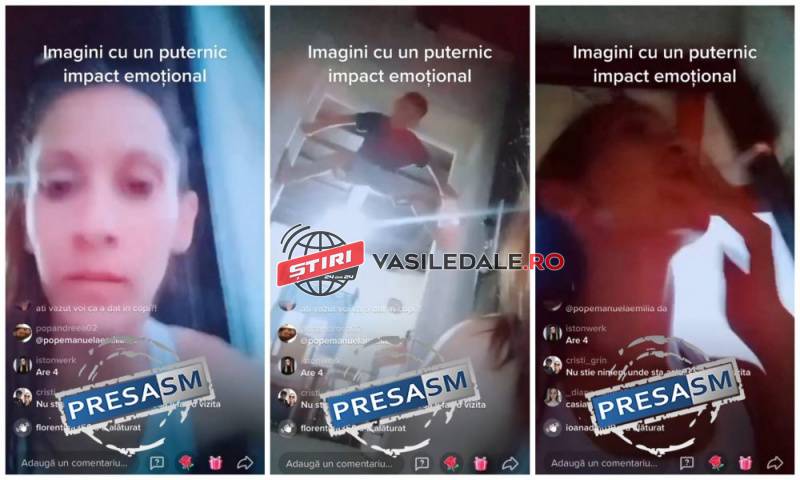 VIDEO. O femeie din Pomi își bate copilul, LIVE pe internet! Zeci de oameni i-au cerut să se oprească