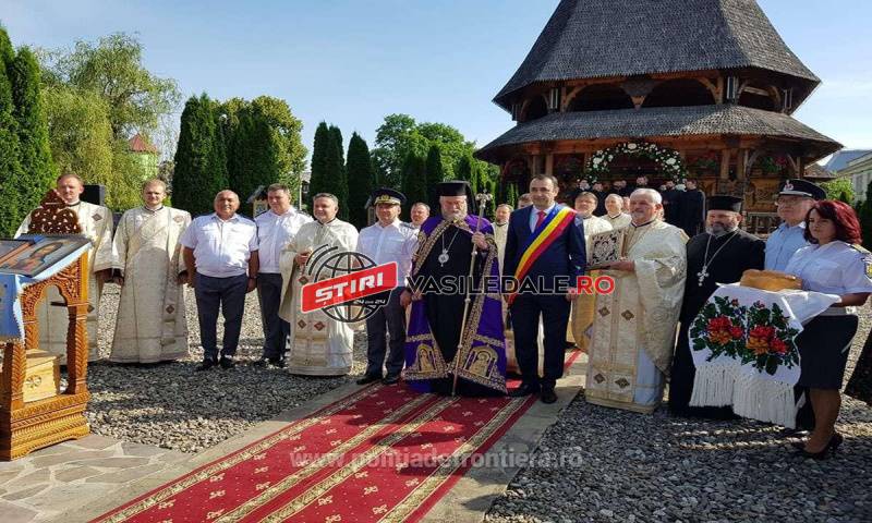SĂRBĂTOARE: Hramul Bisericii „Sf. Voievod Ştefan cel Mare” din incinta Inspectoratului Teritorial al Poliției de Frontieră Sighetu Marmației